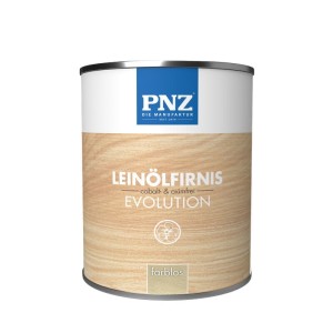 Leinölfirnis evolution
