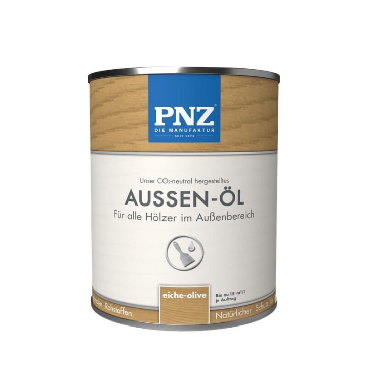 Außen-Öl: blau - 2,5 Liter