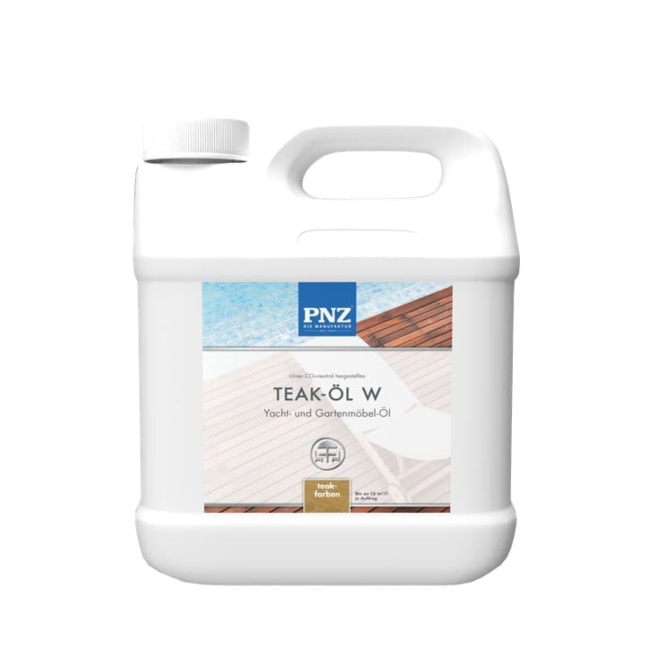 Teak-Öl W: teakfarben - 30 Liter