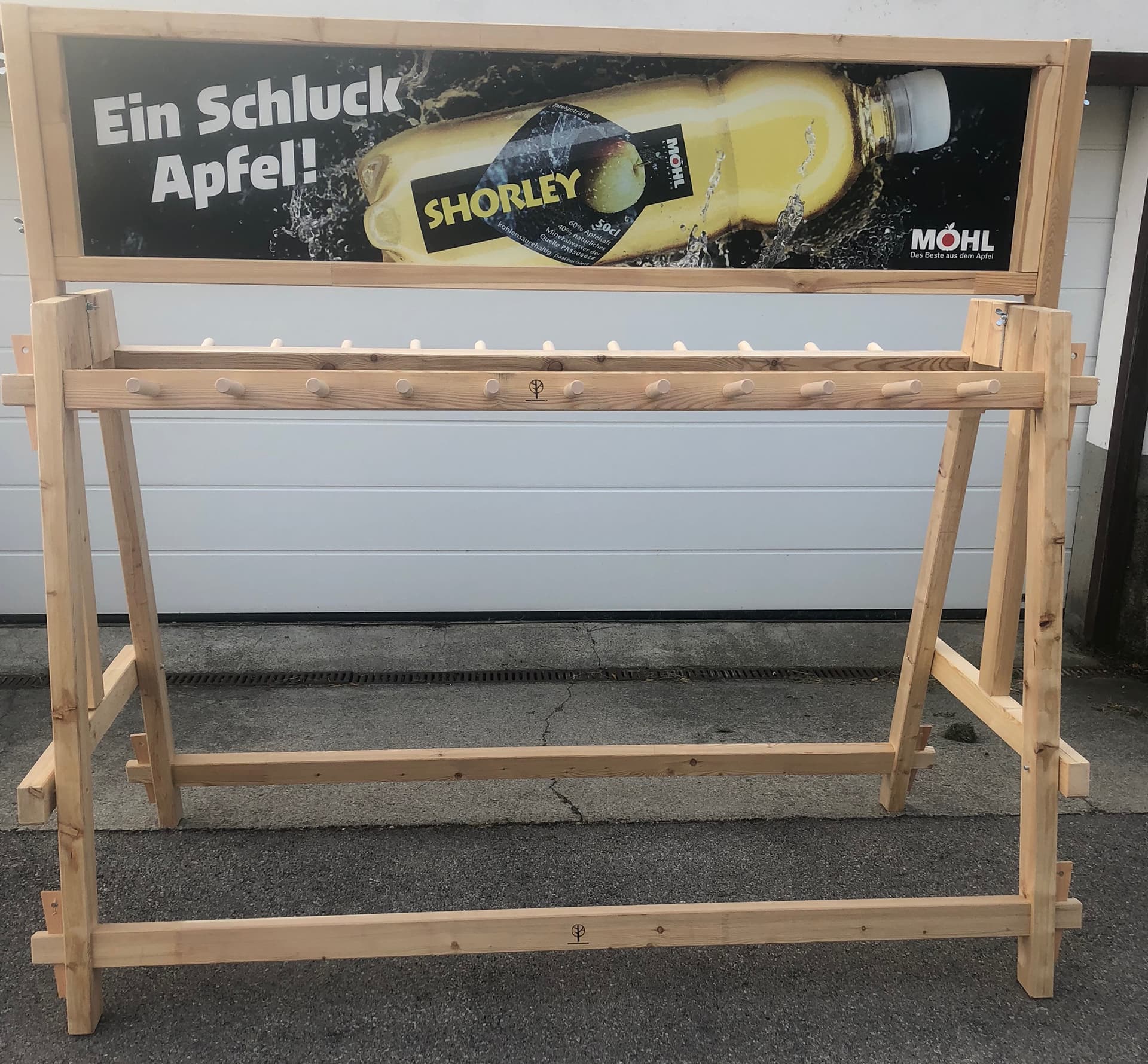 Holder for advertising boards